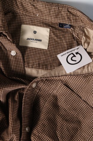 Pánská košile  Jack & Jones PREMIUM, Velikost L, Barva Hnědá, Cena  986,00 Kč