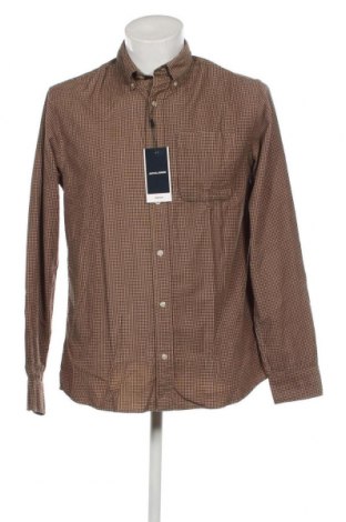Мъжка риза Jack & Jones PREMIUM, Размер L, Цвят Кафяв, Цена 25,16 лв.