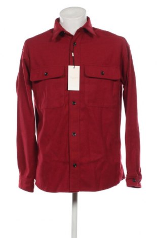 Мъжка риза Jack & Jones PREMIUM, Размер L, Цвят Червен, Цена 29,92 лв.