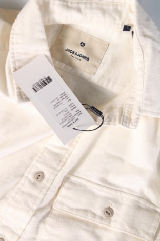 Мъжка риза Jack & Jones PREMIUM, Размер L, Цвят Екрю, Цена 23,12 лв.