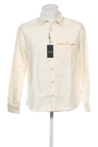Herrenhemd Jack & Jones PREMIUM, Größe L, Farbe Ecru, Preis 35,05 €