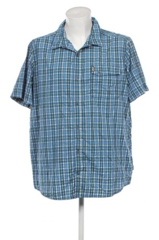 Мъжка риза Jack Wolfskin, Размер 3XL, Цвят Син, Цена 13,60 лв.