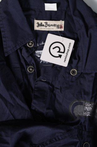 Pánská košile  John Baner, Velikost XL, Barva Modrá, Cena  185,00 Kč