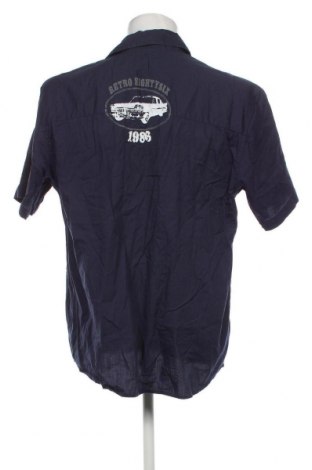 Ανδρικό πουκάμισο John Baner, Μέγεθος XL, Χρώμα Μπλέ, Τιμή 7,18 €