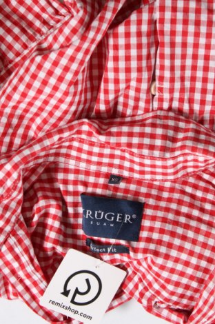 Herrenhemd Kruger, Größe XS, Farbe Rot, Preis 3,51 €