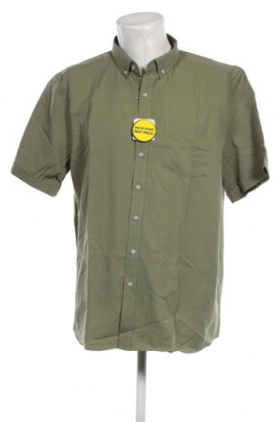 Мъжка риза LCW, Размер 3XL, Цвят Зелен, Цена 37,72 лв.