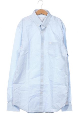 Ανδρικό πουκάμισο Lacoste, Μέγεθος M, Χρώμα Μπλέ, Τιμή 77,32 €