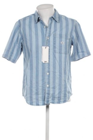 Мъжка риза Lee, Размер L, Цвят Син, Цена 75,48 лв.