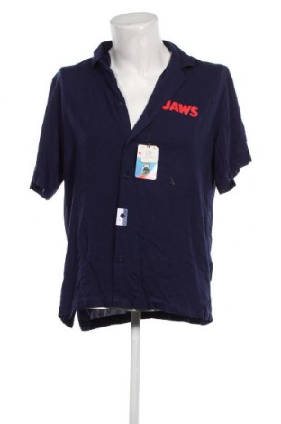 Ανδρικό πουκάμισο Lefties, Μέγεθος L, Χρώμα Μπλέ, Τιμή 10,67 €