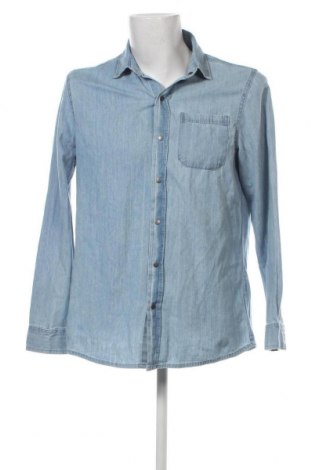 Ανδρικό πουκάμισο Livergy, Μέγεθος M, Χρώμα Μπλέ, Τιμή 3,59 €
