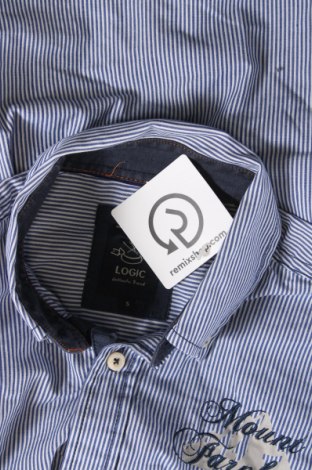 Ανδρικό πουκάμισο Logic, Μέγεθος S, Χρώμα Μπλέ, Τιμή 2,69 €