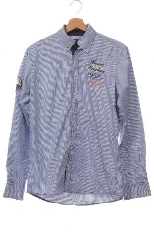 Ανδρικό πουκάμισο Logic, Μέγεθος S, Χρώμα Μπλέ, Τιμή 2,69 €