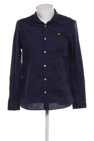 Ανδρικό πουκάμισο Lyle & Scott, Μέγεθος L, Χρώμα Μπλέ, Τιμή 46,44 €
