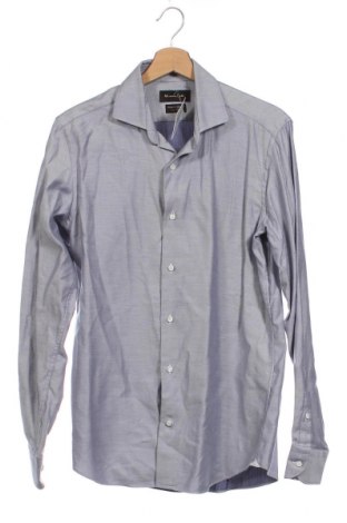 Ανδρικό πουκάμισο Massimo Dutti, Μέγεθος M, Χρώμα Μπλέ, Τιμή 75,32 €