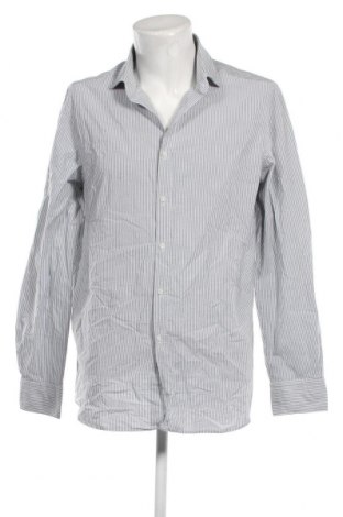 Ανδρικό πουκάμισο Massimo Dutti, Μέγεθος XXL, Χρώμα Γκρί, Τιμή 21,23 €