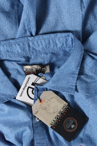 Herrenhemd Napapijri, Größe XL, Farbe Blau, Preis 75,00 €