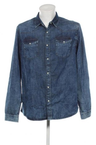 Ανδρικό πουκάμισο No Excess, Μέγεθος XXL, Χρώμα Μπλέ, Τιμή 31,54 €