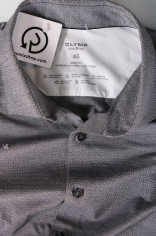 Ανδρικό πουκάμισο Olymp, Μέγεθος XXL, Χρώμα Γκρί, Τιμή 43,42 €
