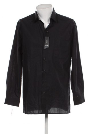 Ανδρικό πουκάμισο Olymp, Μέγεθος XL, Χρώμα Μαύρο, Τιμή 40,41 €