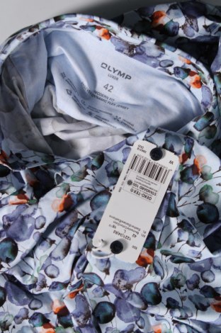 Ανδρικό πουκάμισο Olymp, Μέγεθος L, Χρώμα Πολύχρωμο, Τιμή 10,86 €