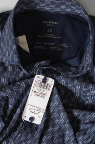 Herrenhemd Olymp, Größe S, Farbe Blau, Preis € 9,05