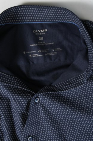 Ανδρικό πουκάμισο Olymp, Μέγεθος S, Χρώμα Μπλέ, Τιμή 16,89 €