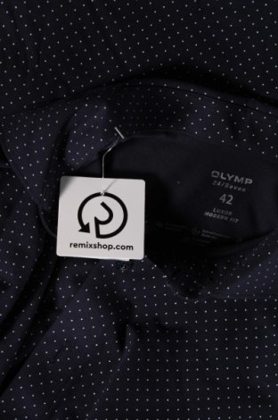 Мъжка риза Olymp, Размер L, Цвят Син, Цена 117,00 лв.