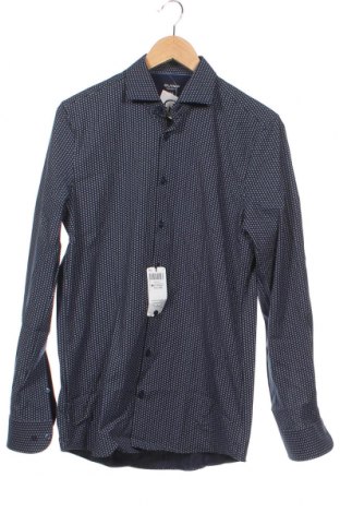 Ανδρικό πουκάμισο Olymp, Μέγεθος M, Χρώμα Μπλέ, Τιμή 9,05 €