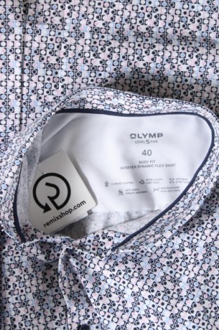 Ανδρικό πουκάμισο Olymp, Μέγεθος M, Χρώμα Πολύχρωμο, Τιμή 9,65 €