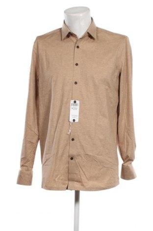 Herrenhemd Olymp, Größe XL, Farbe Beige, Preis 25,33 €