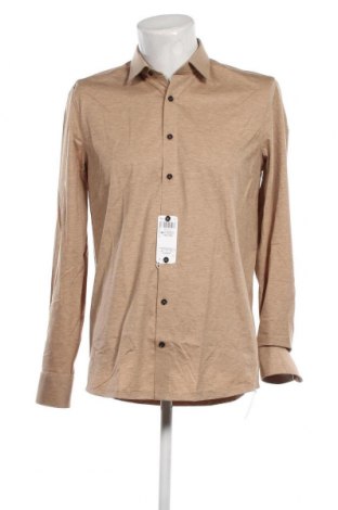 Herrenhemd Olymp, Größe L, Farbe Beige, Preis 60,31 €