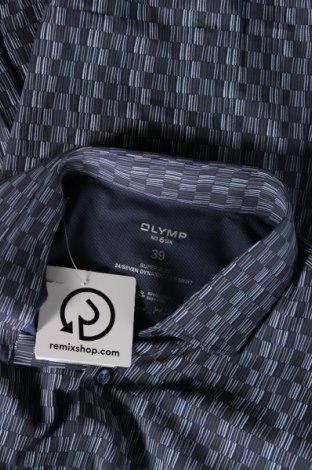 Мъжка риза Olymp, Размер M, Цвят Син, Цена 18,72 лв.
