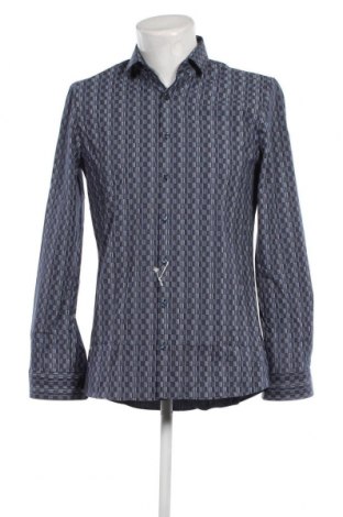 Ανδρικό πουκάμισο Olymp, Μέγεθος M, Χρώμα Μπλέ, Τιμή 7,84 €