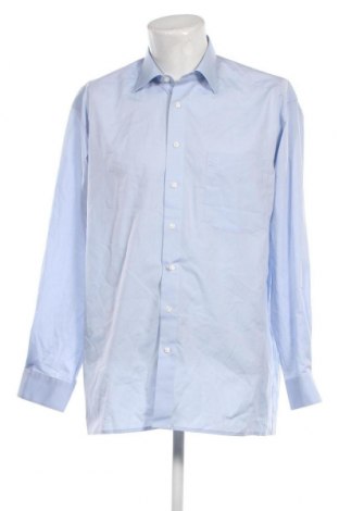 Ανδρικό πουκάμισο Olymp, Μέγεθος XL, Χρώμα Μπλέ, Τιμή 24,12 €