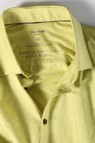 Herrenhemd Olymp, Größe M, Farbe Gelb, Preis 16,28 €