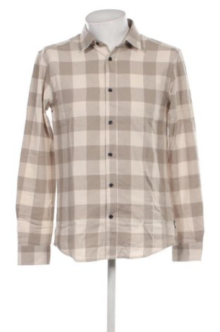 Ανδρικό πουκάμισο Only & Sons, Μέγεθος L, Χρώμα  Μπέζ, Τιμή 8,06 €