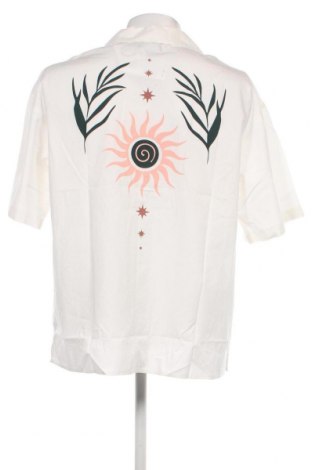 Ανδρικό πουκάμισο Originals By Jack & Jones, Μέγεθος M, Χρώμα Λευκό, Τιμή 22,78 €
