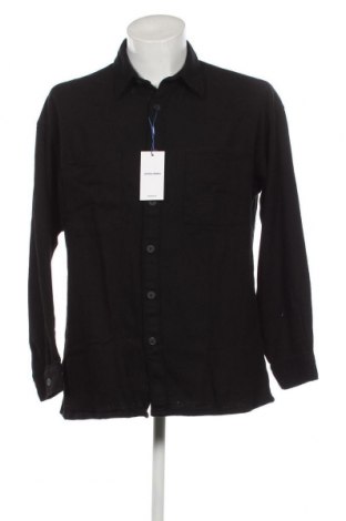 Ανδρικό πουκάμισο Originals By Jack & Jones, Μέγεθος L, Χρώμα Μαύρο, Τιμή 15,42 €