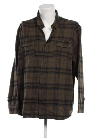 Ανδρικό πουκάμισο Originals By Jack & Jones, Μέγεθος 4XL, Χρώμα Πράσινο, Τιμή 28,74 €