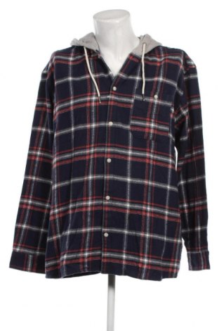 Ανδρικό πουκάμισο Originals By Jack & Jones, Μέγεθος 4XL, Χρώμα Μπλέ, Τιμή 26,29 €