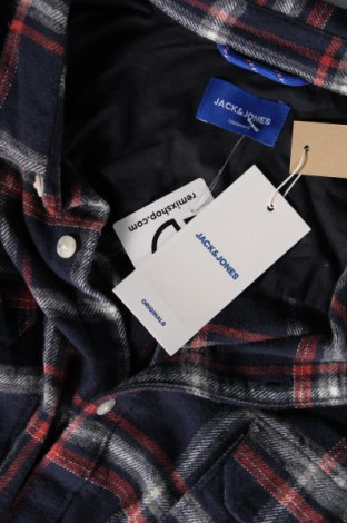 Herrenhemd Originals By Jack & Jones, Größe 4XL, Farbe Blau, Preis € 19,28