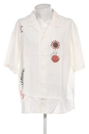 Ανδρικό πουκάμισο Originals By Jack & Jones, Μέγεθος XXL, Χρώμα Λευκό, Τιμή 14,02 €