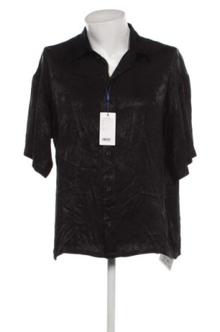 Ανδρικό πουκάμισο Originals By Jack & Jones, Μέγεθος L, Χρώμα Μαύρο, Τιμή 15,77 €