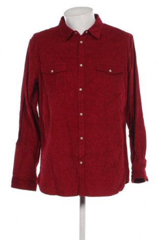Ανδρικό πουκάμισο Oviesse, Μέγεθος XL, Χρώμα Κόκκινο, Τιμή 12,80 €