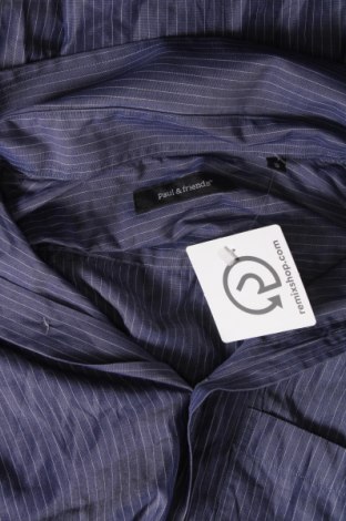 Ανδρικό πουκάμισο Paul & Friends, Μέγεθος S, Χρώμα Μπλέ, Τιμή 3,01 €
