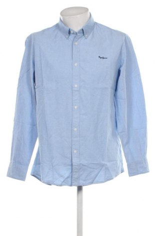 Мъжка риза Pepe Jeans, Размер L, Цвят Син, Цена 117,00 лв.