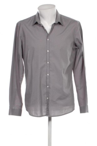 Мъжка риза Piazza Italia, Размер XL, Цвят Сив, Цена 26,51 лв.