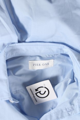Мъжка риза Pier One, Размер S, Цвят Син, Цена 14,26 лв.