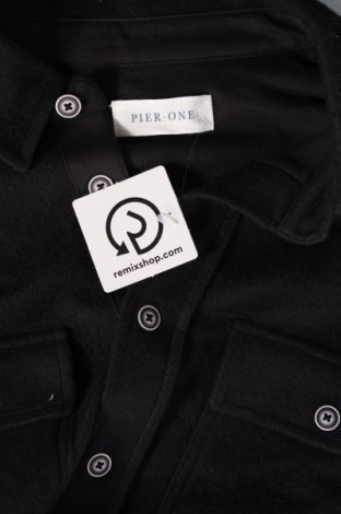 Мъжка риза Pier One, Размер M, Цвят Черен, Цена 13,80 лв.