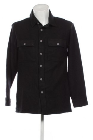 Ανδρικό πουκάμισο Pier One, Μέγεθος M, Χρώμα Μαύρο, Τιμή 9,25 €